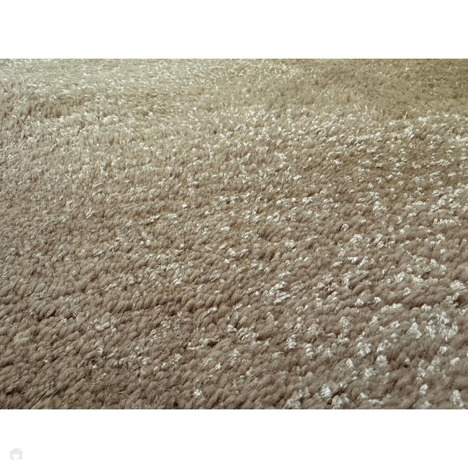 Rise Modern Plain Hi-Low Border Tonal Shimmer Hand-Carved High-Density Heavyweight Wool & Viscose Blend Sand Rug-Asiatic Carpets-Rug Love - The Most Loved Rug Store