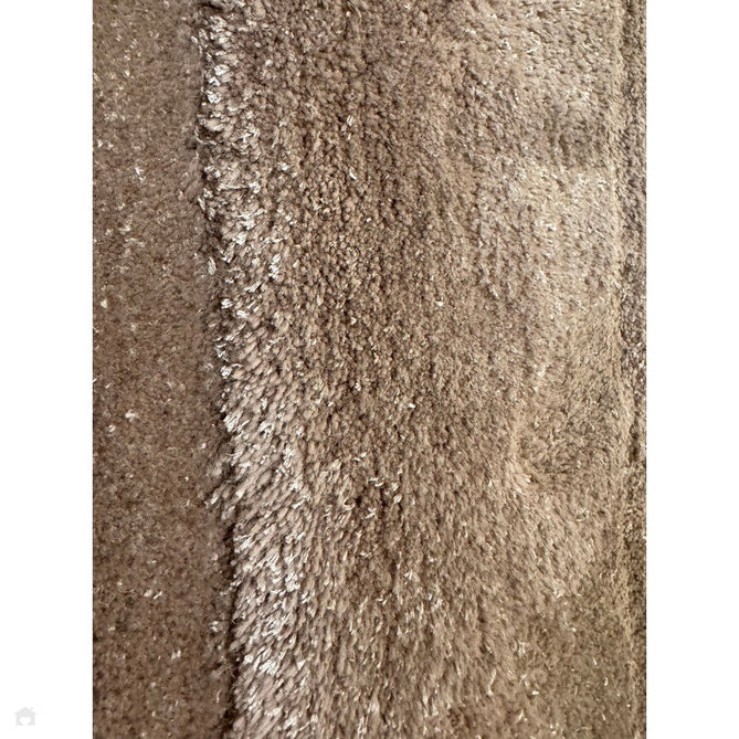 Rise Modern Plain Hi-Low Border Tonal Shimmer Hand-Carved High-Density Heavyweight Wool & Viscose Blend Sand Rug-Asiatic Carpets-Rug Love - The Most Loved Rug Store