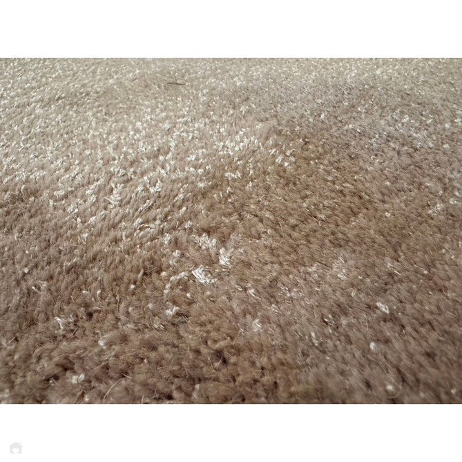 Rise Modern Plain Hi-Low Border Tonal Shimmer Hand-Carved High-Density Heavyweight Wool & Viscose Blend Sand Rug-Asiatic Carpets-Rug Love - The Most Loved Rug Store