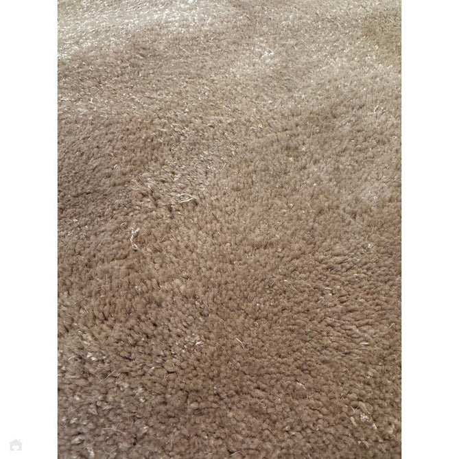 Rise Modern Plain Hi-Low Border Tonal Shimmer Hand-Carved High-Density Heavyweight Wool & Viscose Blend Sand Rug-Asiatic Carpets-Rug Love - The Most Loved Rug Store