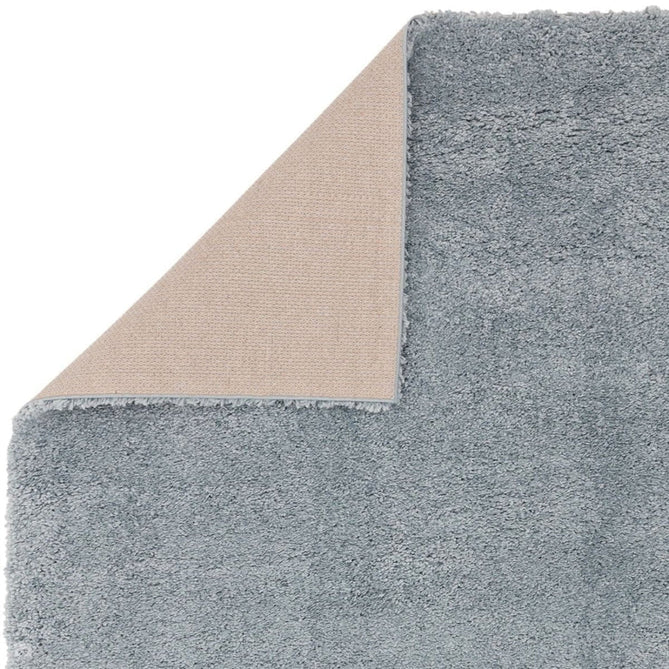 Ritchie Plush Soft Chunky Yarn Plain Polypropylene Shaggy Duck Egg Rug 160x230 cm-Shop Returns-Rug Love - The Most Loved Rug Store