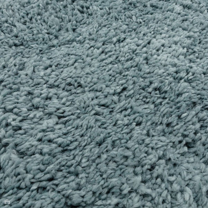 Ritchie Plush Soft Chunky Yarn Plain Polypropylene Shaggy Duck Egg Rug 160x230 cm-Shop Returns-Rug Love - The Most Loved Rug Store