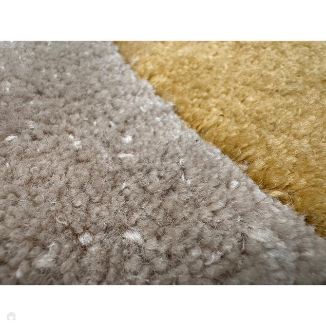 Romy 02 Retro Modern Symmetrical Arches Hand-Woven Soft Wool-Feel Eco Fibre Rainbow Green/Multicolour Rug-Asiatic Carpets-Rug Love - The Most Loved Rug Store