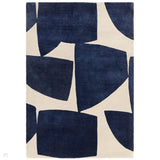 Romy 03 Kite Modern Abstract Hand-Woven Eco-Friendly Recycled Soft-Touch Blue Rug