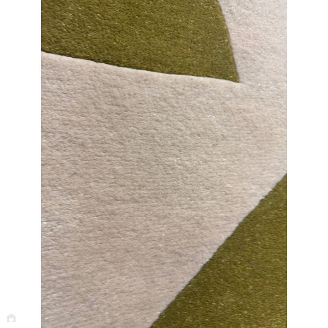Romy 04 Kite Modern Irregular Geometric Shapes Hand-Woven Soft Wool-Feel Eco Fibre Sage Green/Cream Rug-Asiatic Carpets-Rug Love - The Most Loved Rug Store
