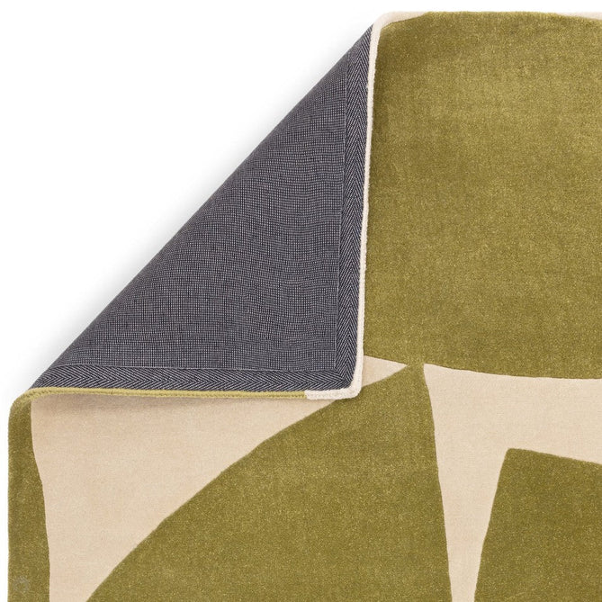 Romy 04 Kite Modern Irregular Geometric Shapes Hand-Woven Soft Wool-Feel Eco Fibre Sage Green/Cream Rug-Asiatic Carpets-Rug Love - The Most Loved Rug Store