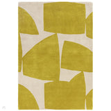 Romy 06 Kite Modern Abstract Hand-Woven Eco-Friendly Recycled Soft-Touch Chartreuse Yellow Rug