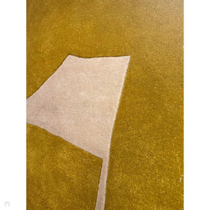 Romy 06 Kite Modern Irregular Geometric Shapes Hand-Woven Soft Wool-Feel Eco Fibre Chartreuse Yellow/Cream Rug-Asiatic Carpets-Rug Love - The Most Loved Rug Store