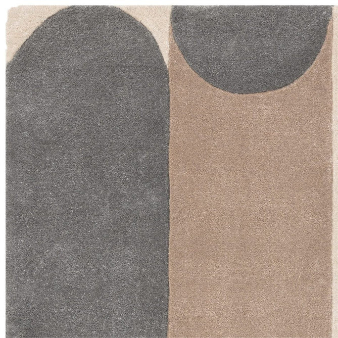 Romy 08 Morse Modern Elongated Ovals Shapes Hand-Woven Soft Wool-Feel Eco Fibre Blue/Green/Grey/Beige/Ivory Rug-Asiatic Carpets-Rug Love - The Most Loved Rug Store