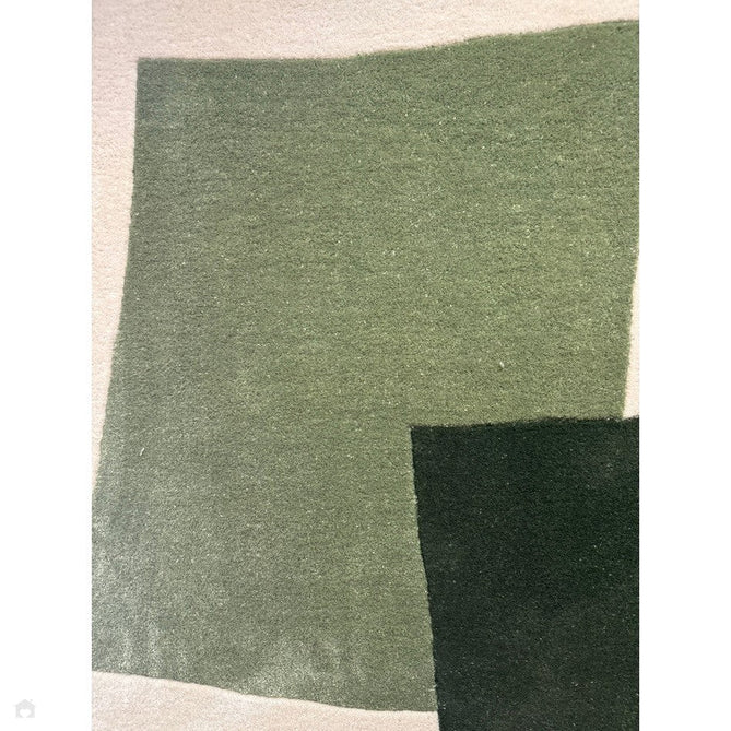 Romy 12 Papercut Modern Overlapping Rectangles Hand-Woven Soft Wool-Feel Eco Fibre Green/Grey/Ivory Rug-Asiatic Carpets-Rug Love - The Most Loved Rug Store