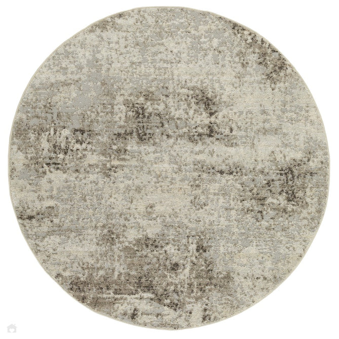 Rossa ROS03 Modern Abstract Distressed Durable Easy-Care Ribbed Textured Low Profile Short Pile Flatweave Ivory/Grey Rug-Concept Looms-Rug Love - The Most Loved Rug Store