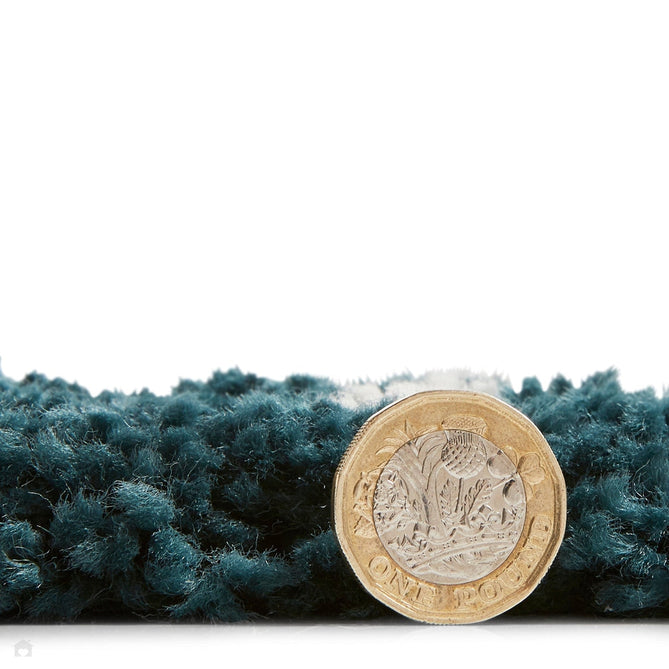Royal Nomadic 5413 Modern Geometric Diamond Soft Plush Boho Shaggy Dark Green-Think Rugs-Rug Love - The Most Loved Rug Store