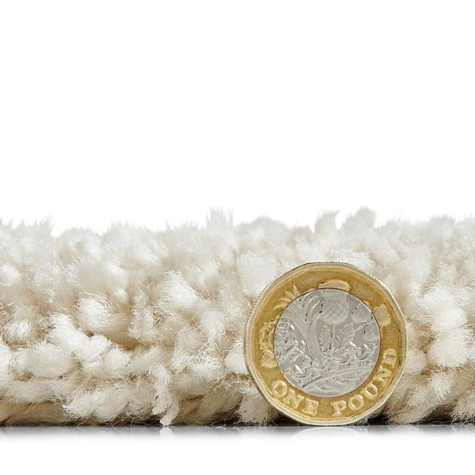 Royal Nomadic 5413 Modern Geometric Diamond Soft Plush Boho Shaggy Ivory/Black Rug-Think Rugs-Rug Love - The Most Loved Rug Store
