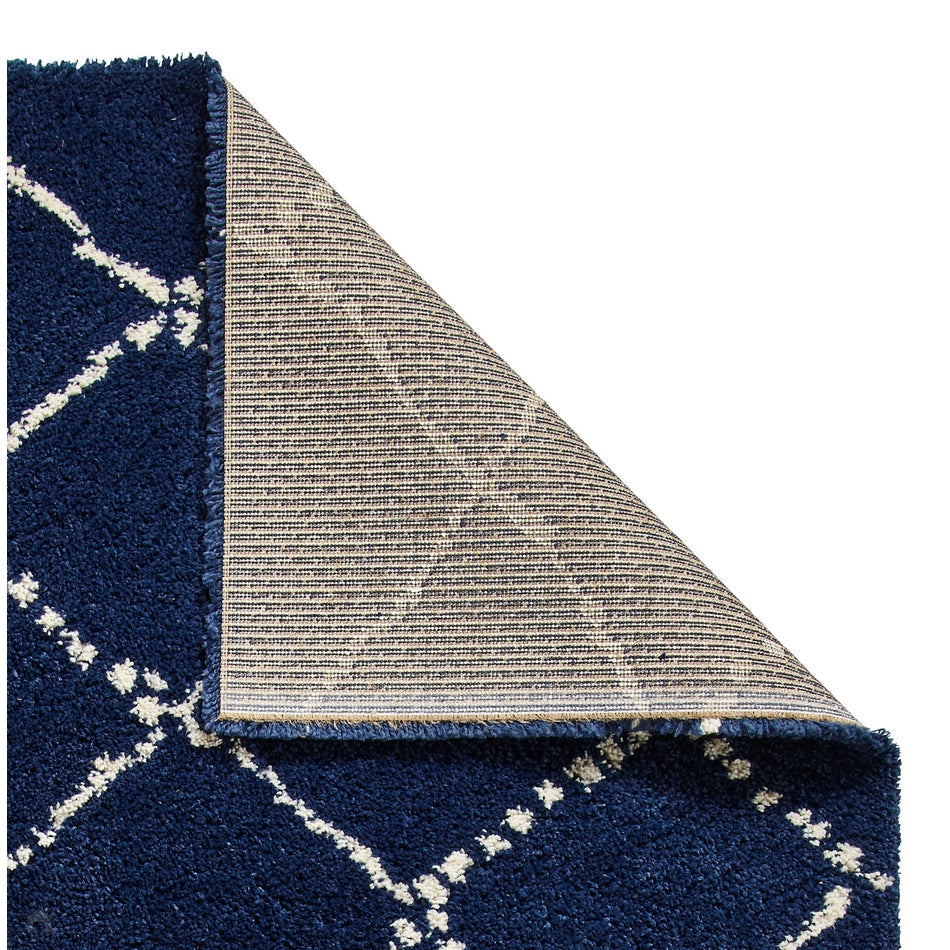 Royal Nomadic 5413 Navy Rug 160 x 230 cm Lowest Price £154.00 | Rug Love