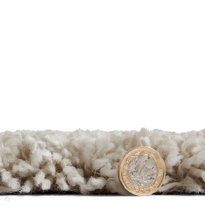 Royal Nomadic A638 Modern Geometric Diamond Soft Plush Boho Shaggy Cream/Grey Rug-Think Rugs-Rug Love - The Most Loved Rug Store