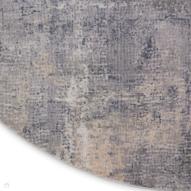 Rustic Textures RUS06 Modern Abstract Distressed Shimmer Carved Hi-Low Textured Durable Polyblend Short-Pile Steel Blue-Grey/Beige/Ivory/Taupe/Slate Blue Rug-Nourison-Rug Love - The Most Loved Rug Store