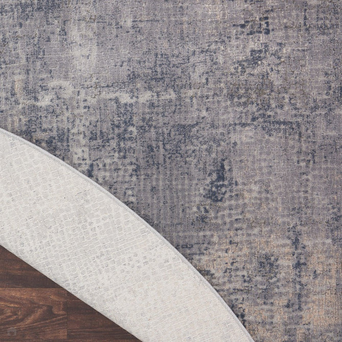 Rustic Textures RUS06 Modern Abstract Distressed Shimmer Carved Hi-Low Textured Flat-Pile Grey/Beige Rug-Nourison-Rug Love - The Most Loved Rug Store