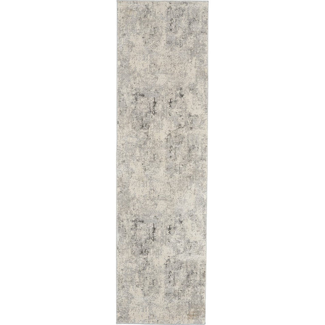 Rustic Textures RUS07 Modern Abstract Distressed Shimmer Carved Hi-Low Textured Durable Polyblend Short-Pile Grey/Cream/Charcoal/Beige Rug-Nourison-Rug Love - The Most Loved Rug Store