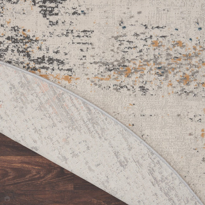 Rustic Textures RUS13 Modern Abstract Distressed Shimmer Carved Hi-Low Textured Durable Polyblend Short-Pile Grey/Taupe/Ivory/Charcoal/Blue/Rust/Orange Rug-Nourison-Rug Love - The Most Loved Rug Store