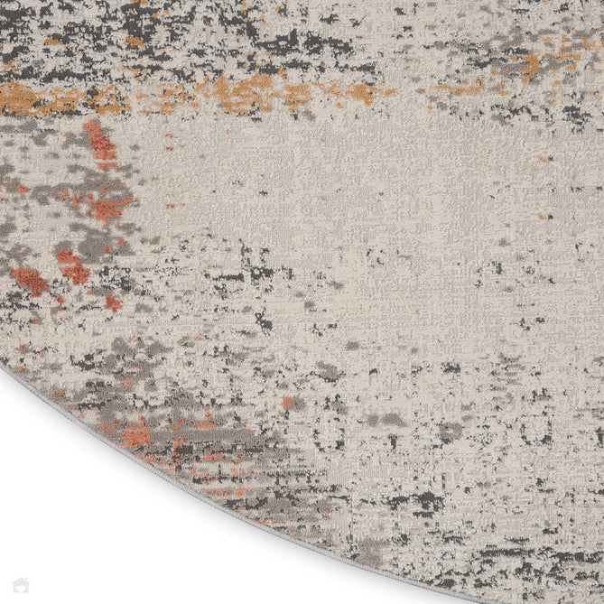 Rustic Textures RUS13 Modern Abstract Distressed Shimmer Carved Hi-Low Textured Durable Polyblend Short-Pile Grey/Taupe/Ivory/Charcoal/Blue/Rust/Orange Rug-Nourison-Rug Love - The Most Loved Rug Store
