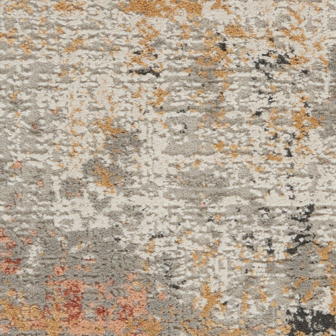 Rustic Textures RUS13 Modern Abstract Distressed Shimmer Carved Hi-Low Textured Durable Polyblend Short-Pile Grey/Taupe/Ivory/Charcoal/Blue/Rust/Orange Rug-Nourison-Rug Love - The Most Loved Rug Store