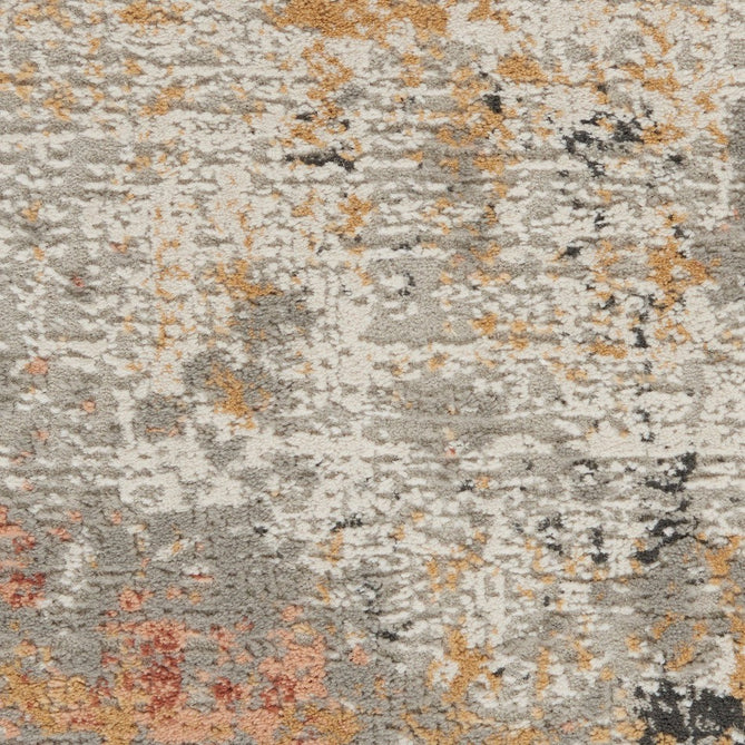 Rustic Textures RUS13 Modern Abstract Distressed Shimmer Carved Hi-Low Textured Durable Polyblend Short-Pile Grey/Taupe/Ivory/Charcoal/Blue/Rust/Orange Rug-Nourison-Rug Love - The Most Loved Rug Store
