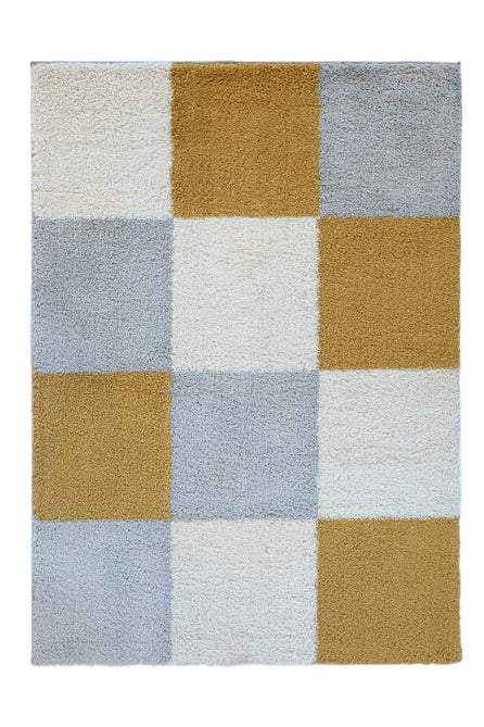 Snug Blocks Ochre Rug-Melrose-Rug Love - The Most Loved Rug Store