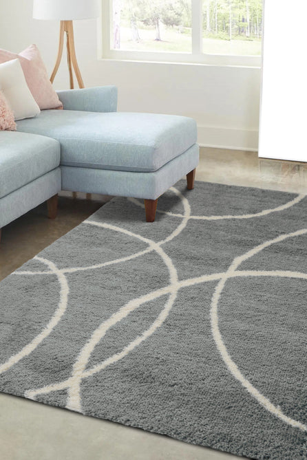Snug Bubbles Grey Rug-Melrose-Rug Love - The Most Loved Rug Store