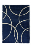 Snug Bubbles Navy Rug