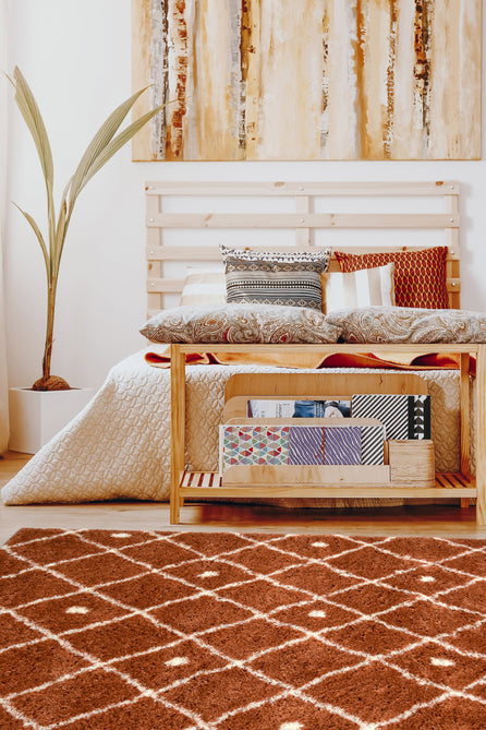 Snug Nomadic Terracotta Rug-Melrose-Rug Love - The Most Loved Rug Store