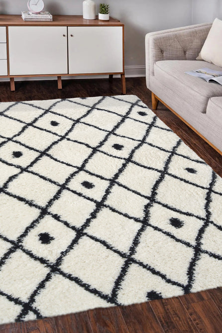 Snug Nomadic White Rug-Melrose-Rug Love - The Most Loved Rug Store