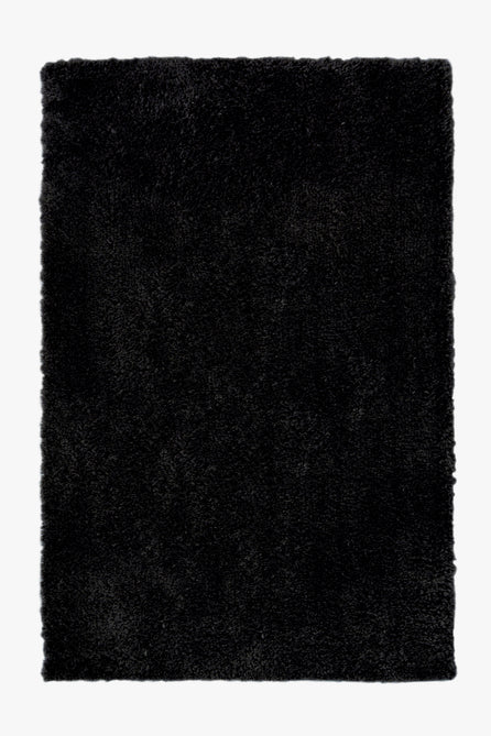 Snug Plain Black Rug-Melrose-Rug Love - The Most Loved Rug Store