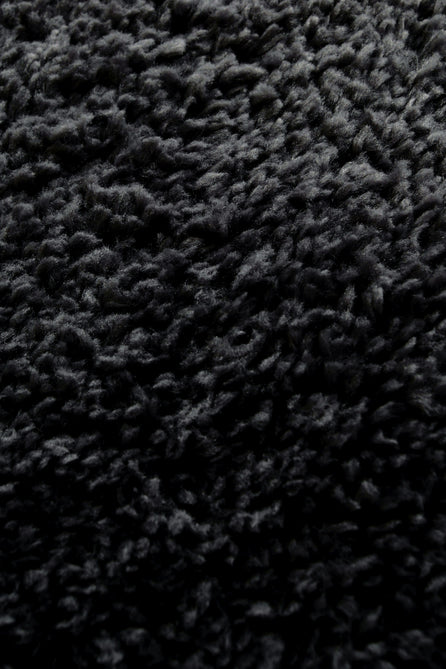 Snug Plain Black Rug-Melrose-Rug Love - The Most Loved Rug Store