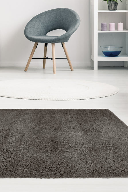 Snug Plain Charcoal Rug-Melrose-Rug Love - The Most Loved Rug Store