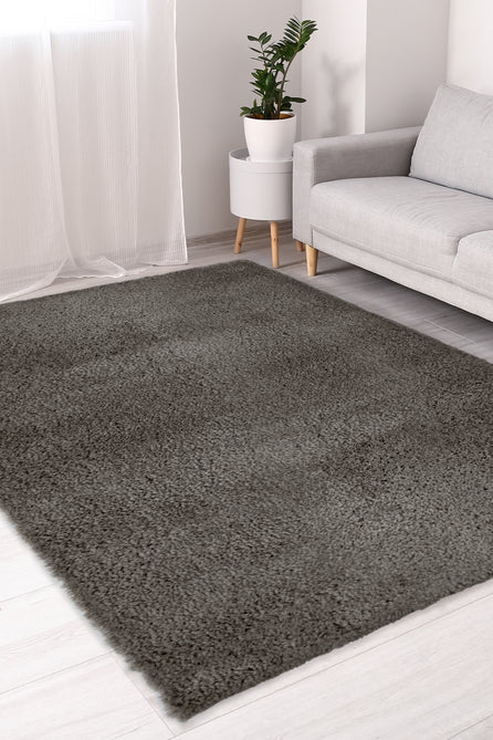 Snug Plain Charcoal Rug-Melrose-Rug Love - The Most Loved Rug Store