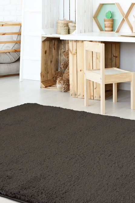 Snug Plain Charcoal Rug-Melrose-Rug Love - The Most Loved Rug Store