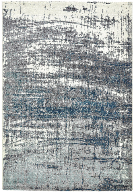Somerset SOM102 White/Turquoise Rug