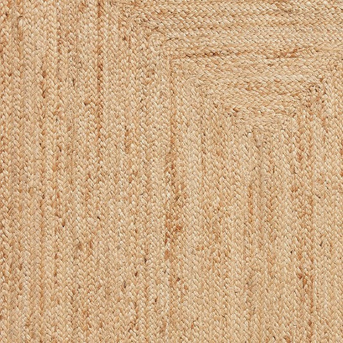Savannah Jute Scallop Natural/Natural Beige Rug-Think Rugs-Rug Love - The Most Loved Rug Store