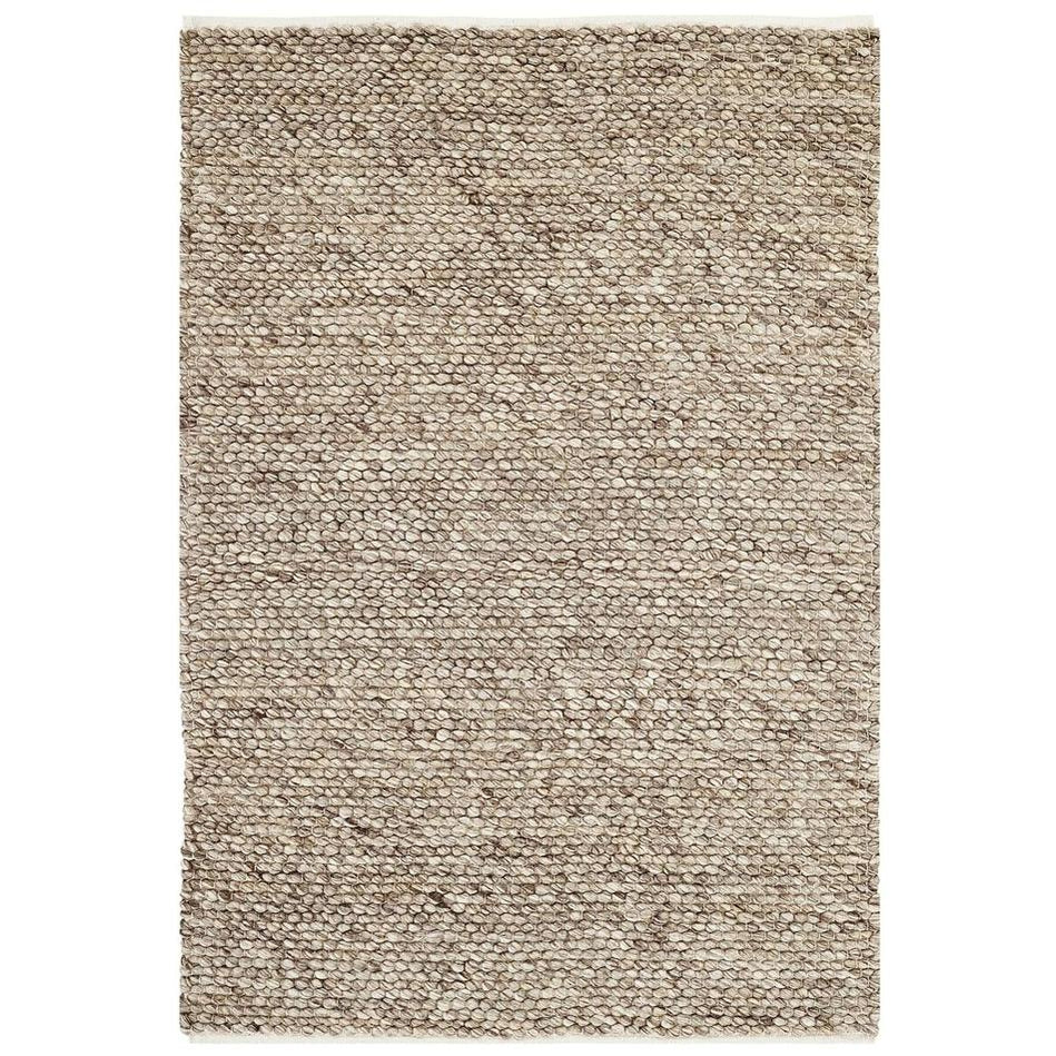 Wool Looped Rug On Sale Savannah Modern Plain Mottled Beaded Pebble Hand-Woven Textured ...