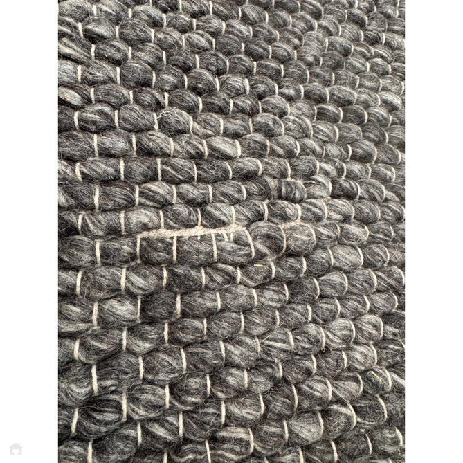 Savannah Modern Plain Mottled Beaded Pebble Hand-Woven Textured Wool Flat-Pile Charcoal Rug-Oriental Weavers-Rug Love - The Most Loved Rug Store
