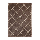 Scandi Berber G257 Modern Moroccan Berber Soft Plush Boho Shaggy Beige/Cream Rug