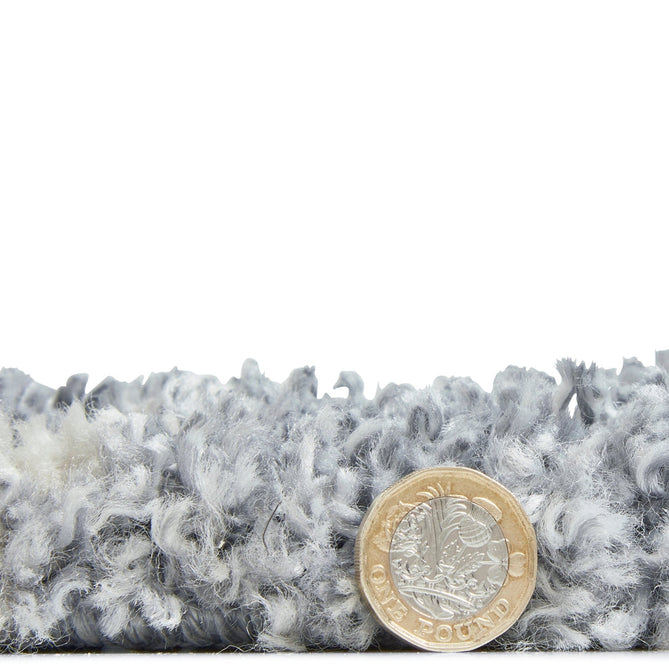 Scandi Berber G257 Modern Moroccan Berber Soft Plush Boho Shaggy Grey/Cream Rug-Think Rugs-Rug Love - The Most Loved Rug Store