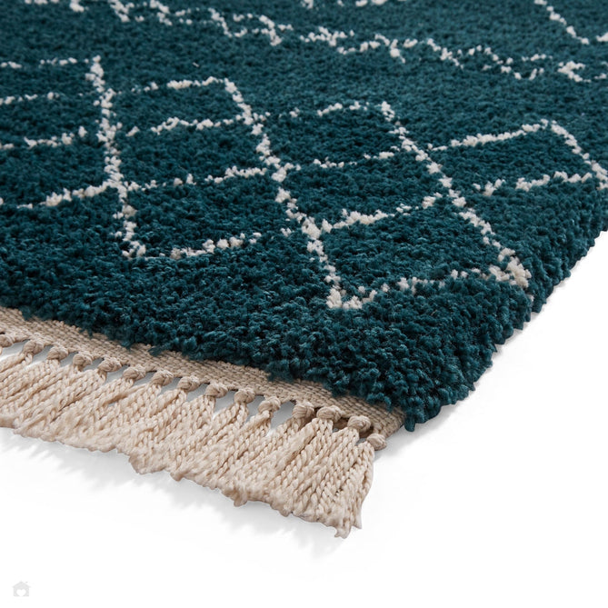 Scandi-Boho RL02 Modern Moroccan Berber Soft Plush Shaggy Green Rug-Rug Love Exclusive-Rug Love - The Most Loved Rug Store
