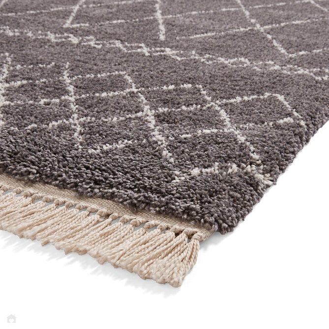 Scandi-Boho RL02 Modern Moroccan Berber Soft Plush Shaggy Grey Rug-Rug Love Exclusive-Rug Love - The Most Loved Rug Store