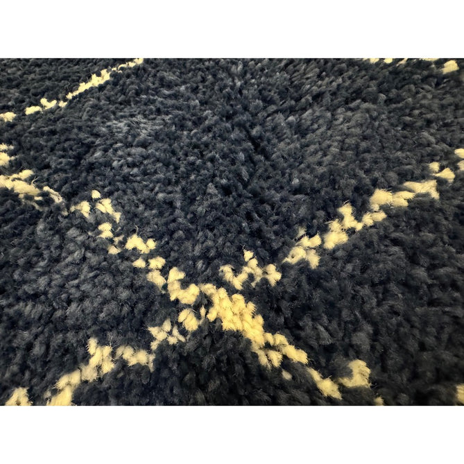 Scandi-Boho RL02 Modern Moroccan Berber Soft Plush Shaggy Navy Blue Rug-Rug Love Exclusive-Rug Love - The Most Loved Rug Store