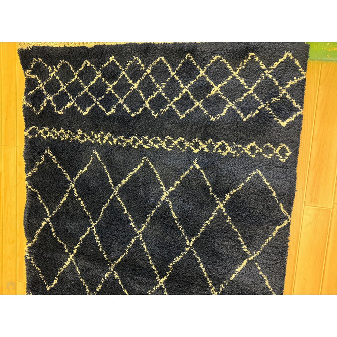 Scandi-Boho RL02 Modern Moroccan Berber Soft Plush Shaggy Navy Blue Rug-Rug Love Exclusive-Rug Love - The Most Loved Rug Store