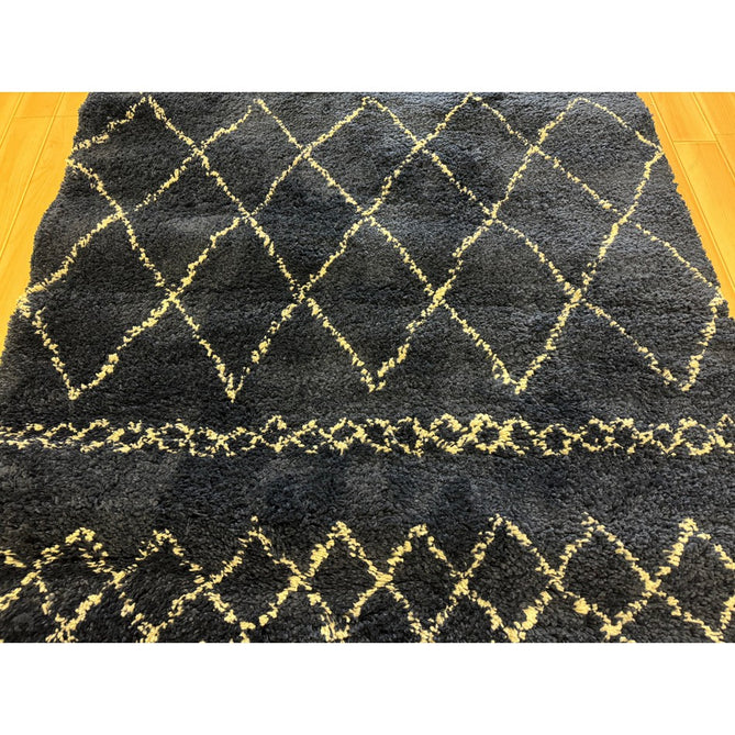Scandi-Boho RL02 Modern Moroccan Berber Soft Plush Shaggy Navy Blue Rug-Rug Love Exclusive-Rug Love - The Most Loved Rug Store