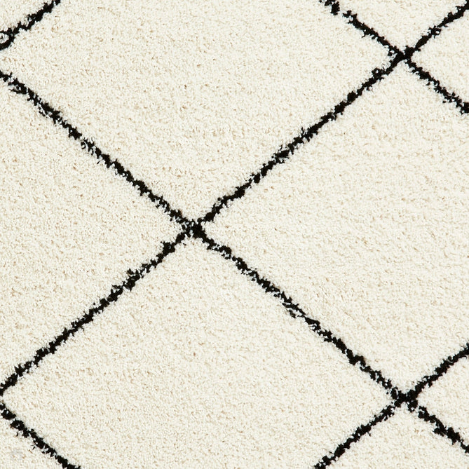 Scandi-Boho RL03 Modern Moroccan Berber Soft Plush Shaggy White/Black Rug-Rug Love Exclusive-Rug Love - The Most Loved Rug Store
