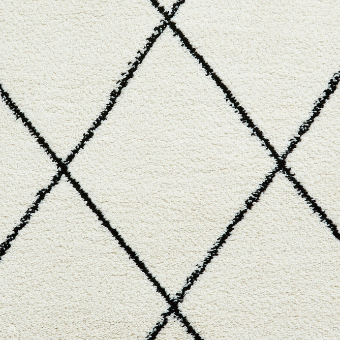 Scandi-Boho RL06 Modern Moroccan Berber Soft Plush Shaggy White/Black Rug-Rug Love Exclusive-Rug Love - The Most Loved Rug Store