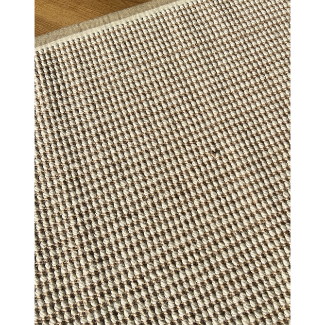 Korra Loop Jute & Wool Blend Flatweave Natural/Cream/Linen Rug